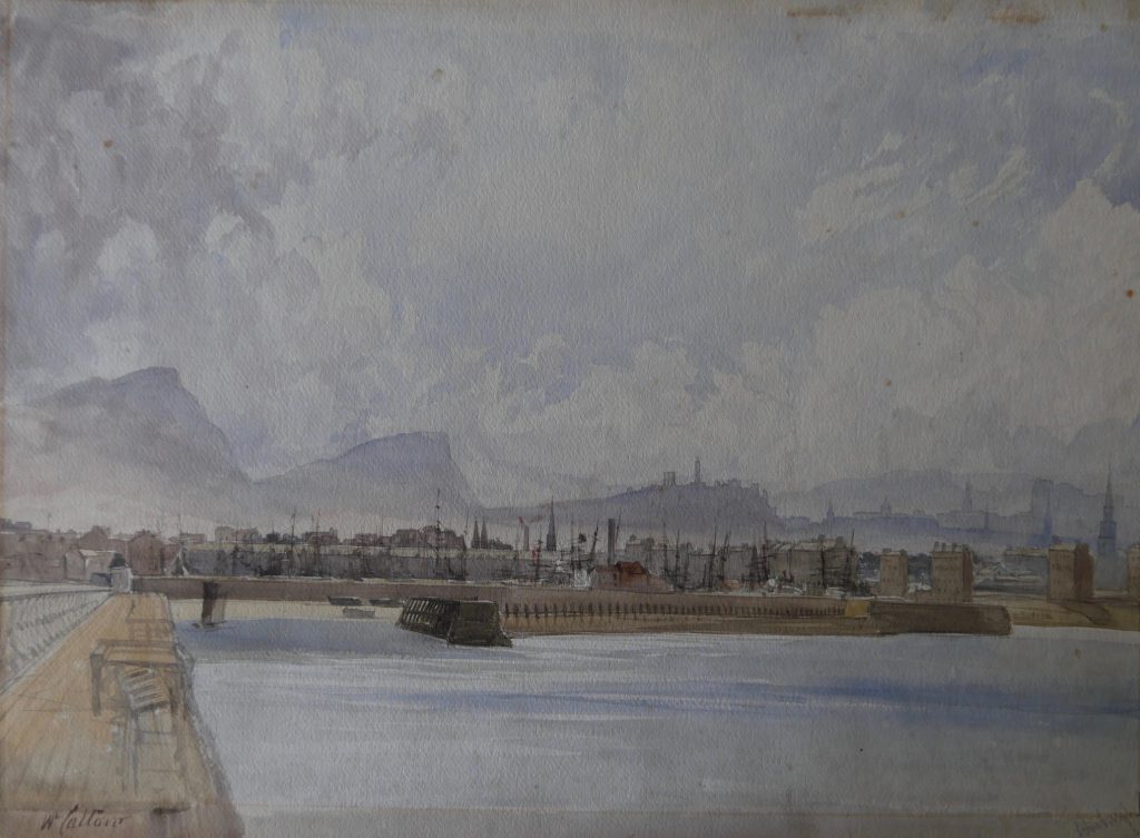 View of Edinburgh from Leith