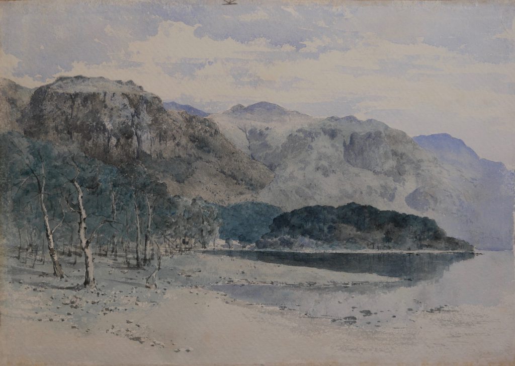View of the Eastern Shire Derwentwater byWilliam James Blackrock