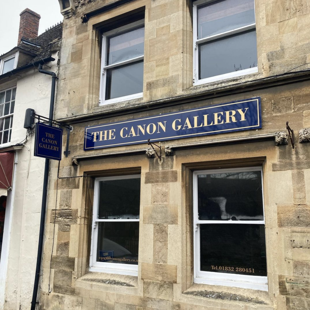 the canon gallery opening in oundle 18th 19th 20th century british european oils watercolours for sale art dealers uk